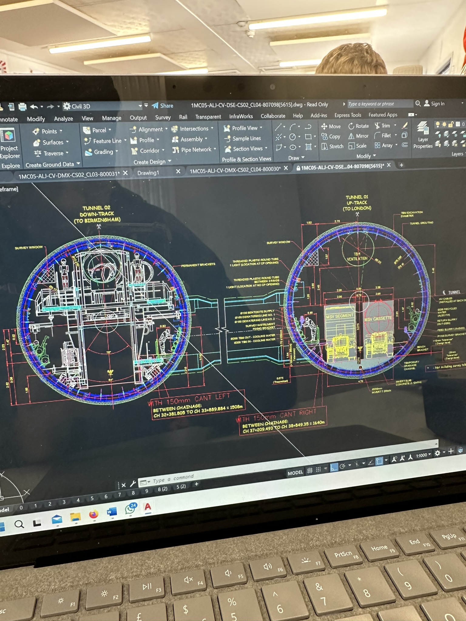 HS2 Long Itchington Wood Tunnel project - HS2